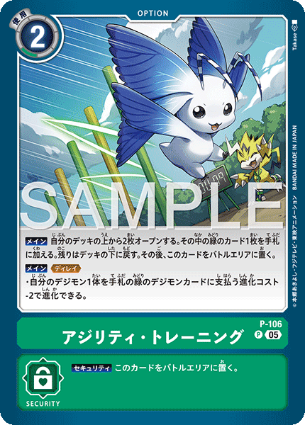 P-106敏捷・訓練