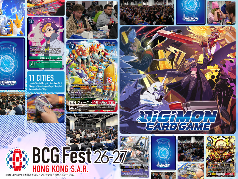 BANDAI CARD GAMES Fest 26-27 in Hong Kong S.A.R.
