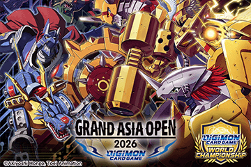 公開“Grand Asia Open 2026 LCQ”！