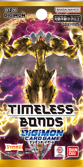 數碼寶貝卡牌遊戲補充包 TIMELESS BONDS [BT-26]