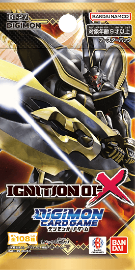 數碼寶貝卡牌遊戲補充包 IGNITION OF X [BT-27]